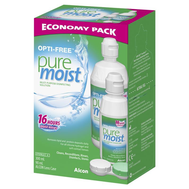 OptiFree Puremoist Economy Pack Contact Lens Express